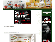 Tablet Screenshot of decoracao-de-quarto.com